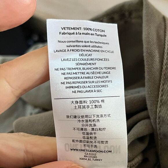 One Teaspoon Starship Jumpsuit in Dark Khaki M NWOT - Picture 14 of 15